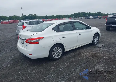 2014 Nissan Sentra S z USA, uszkodzony, nr VIN 3N1AB7AP4EY254068